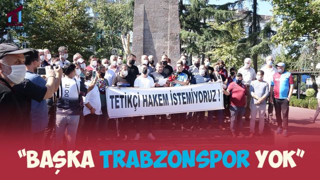 TRABZONSPOR TARAFTARLARINDAN TFF VE MHK’YA SERT TEPKİ