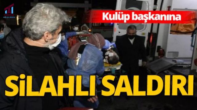 Gümüşhanespor'un Başkanı Silahlı Saldırıya Uğradı!