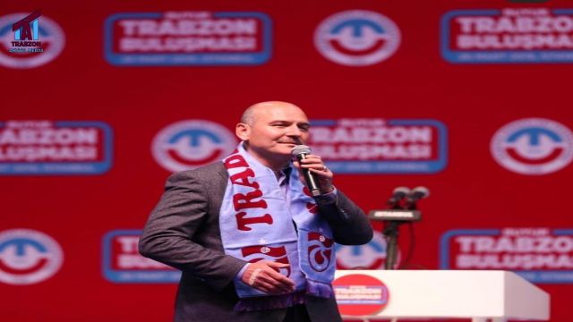 ŞATIROĞLU'NDAN SONRA, TRABZON STK'LARINDAN BAKAN SOYLU'YA, ARD ARDA DESTEK...